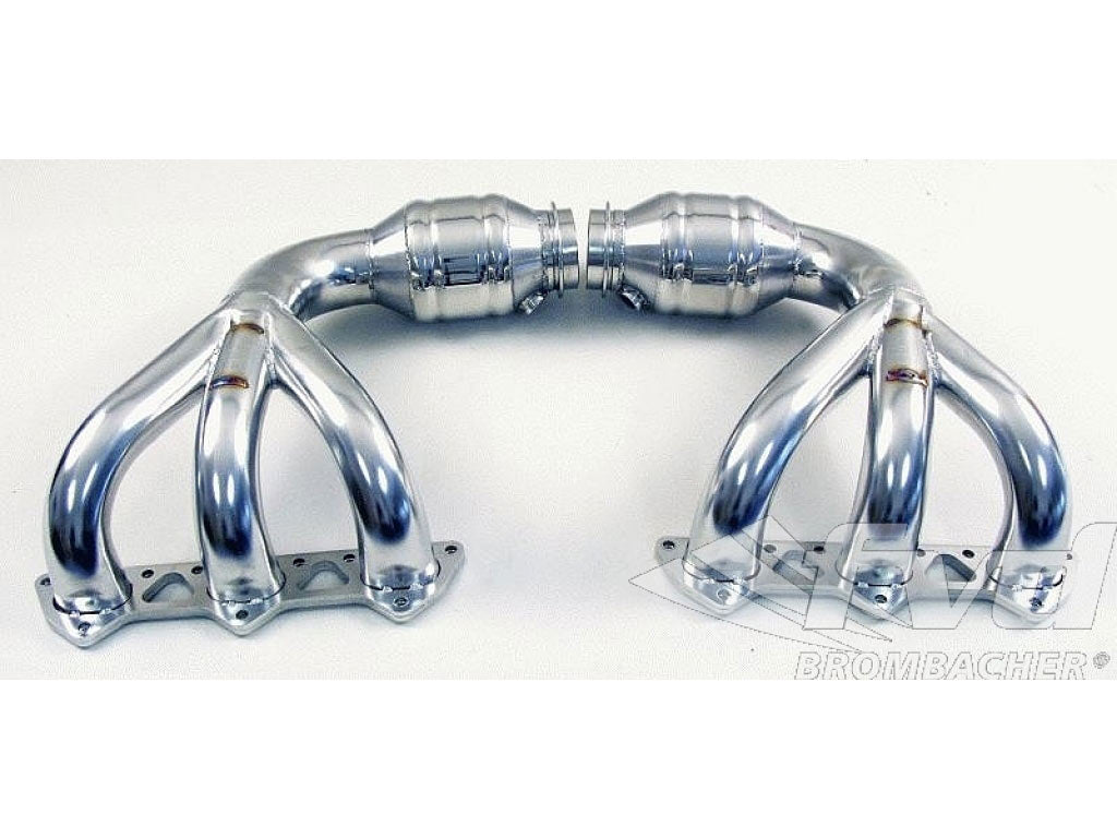 Header with 200 cell HD-catalytics (for use with OEM exhaust)