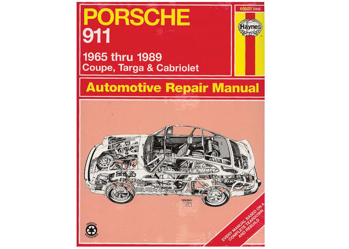 Haynes Manual, Book for 911 1965-89