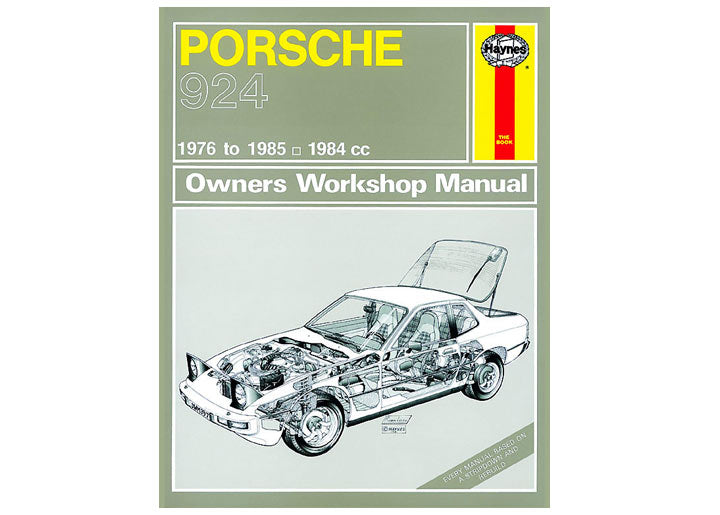 924 AND 924 Turbo Haynes Manual, Book - used, paperback
