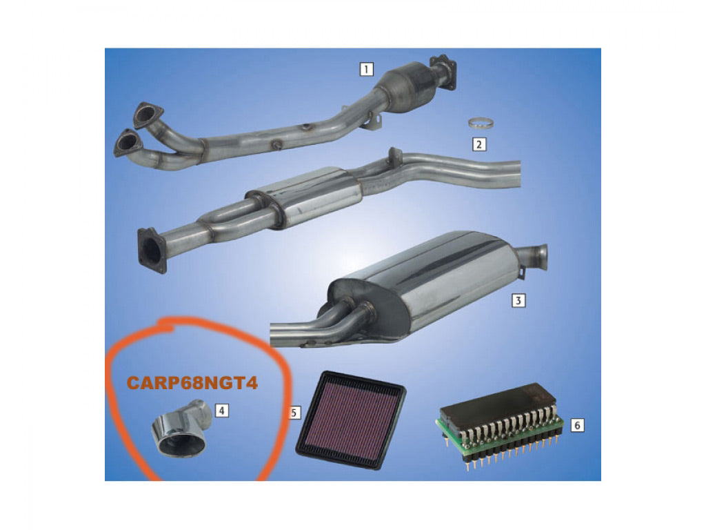 Cargraphic Tailpipe Polished