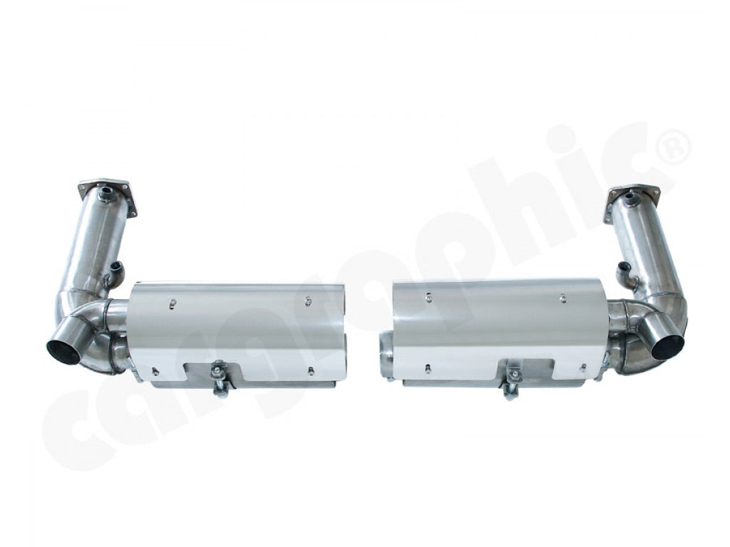 Cargraphic Turbo Back Exhaust System Catless Super Sound