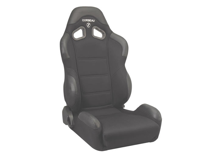 Corbeau CR1 Seat, Black Cloth Wide