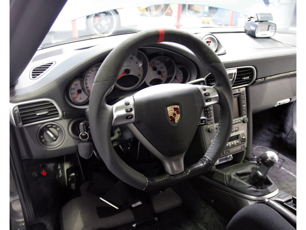 DCT Motorsports Carbon and Alcantara Trim Sport Steering Wheel