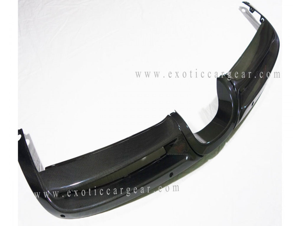 Exotic Car Gear Carbon Fiber Rear Diffuser Set for