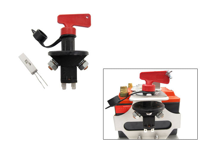 Rennline Porsche-Style Battery Disconnect Switch, 6 pole