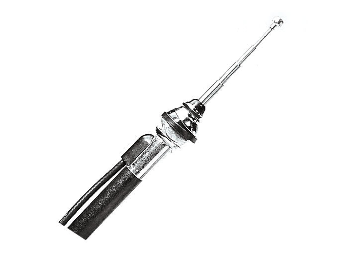 MANUAL CHROME ANTENNA 911 914 924 356