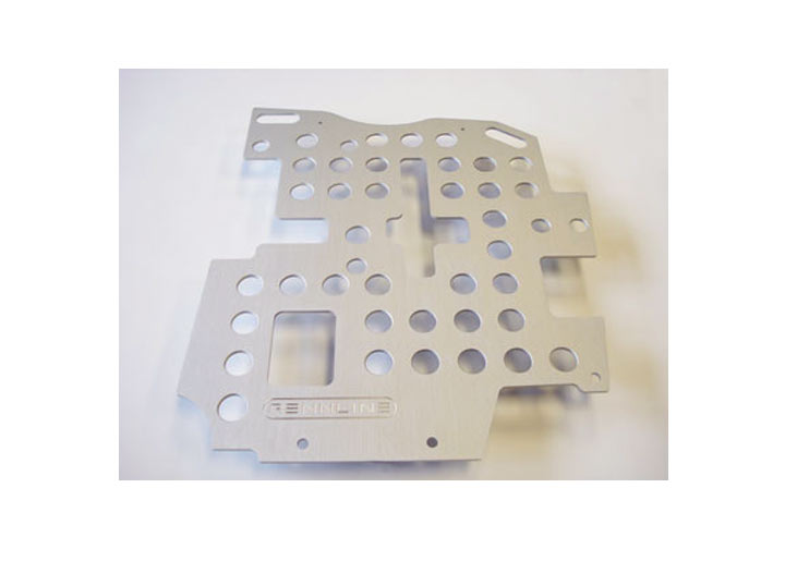 Rennline Perforated Floorboard, Drivers Side, Manual Trans, Silver