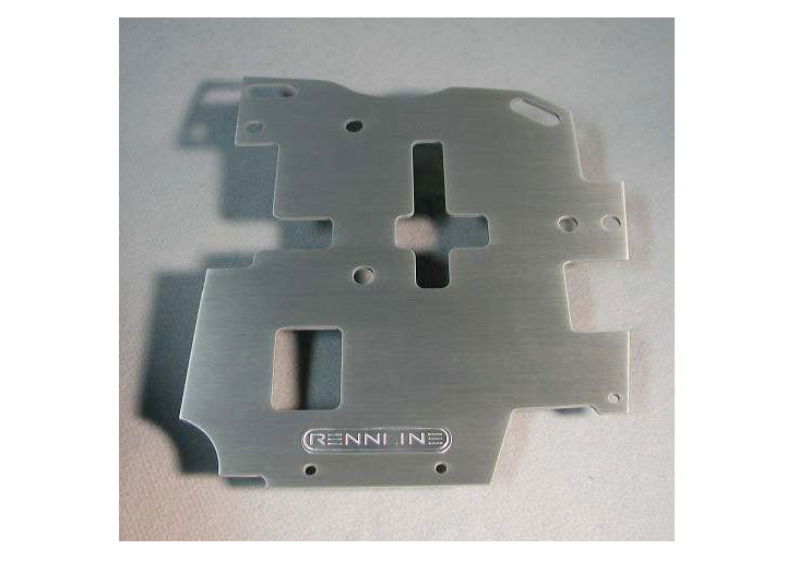 Rennline Solid Floorboard, Drivers Side, Manual Trans, Silver