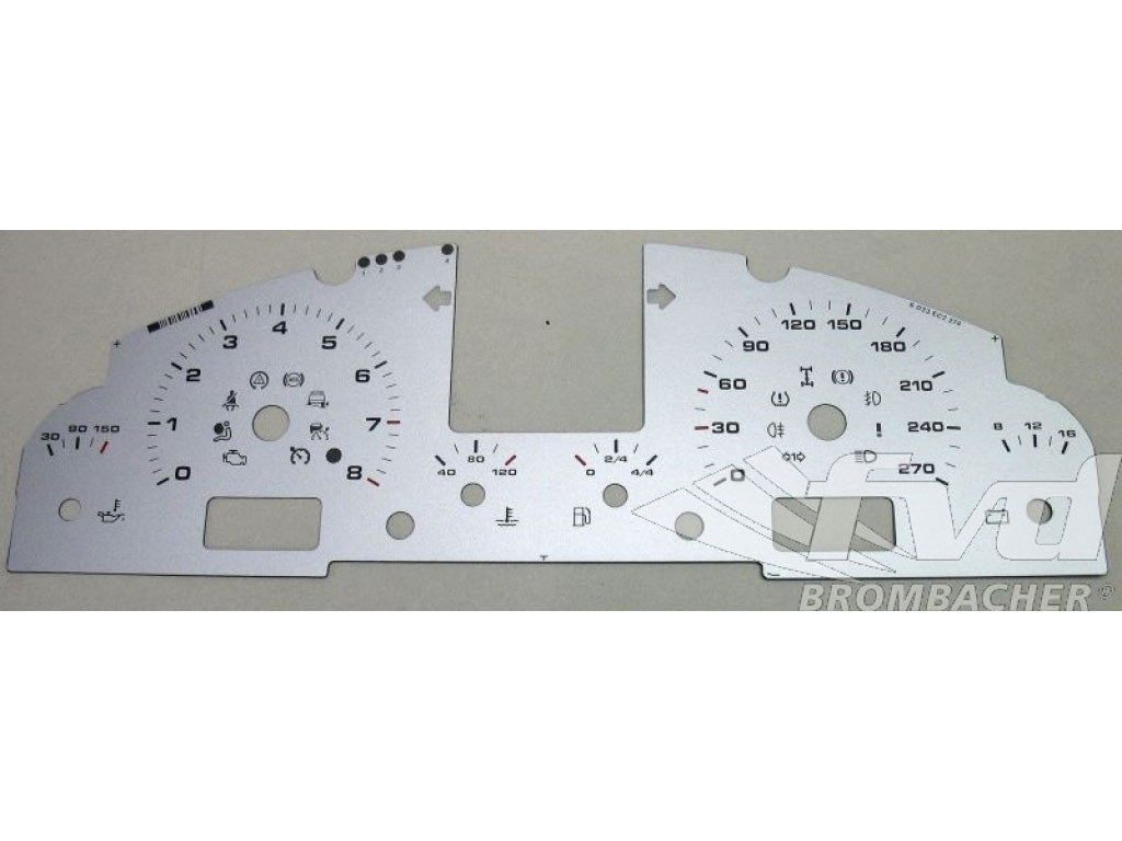 Cayenne Diesel 957 Gauge Faces (km/h)