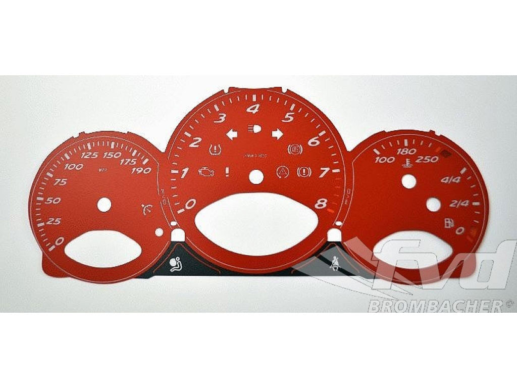 Gauge Faces Red 987.2 MPH - Manual