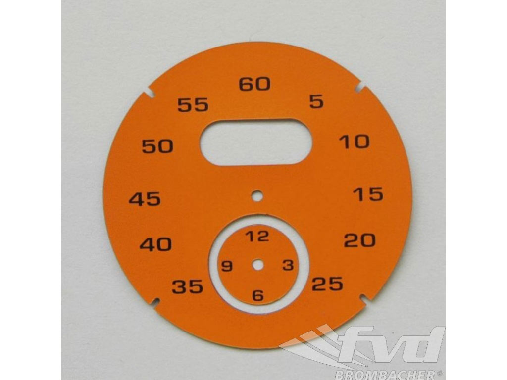 Guage Face Sports Chrono - RS-orange