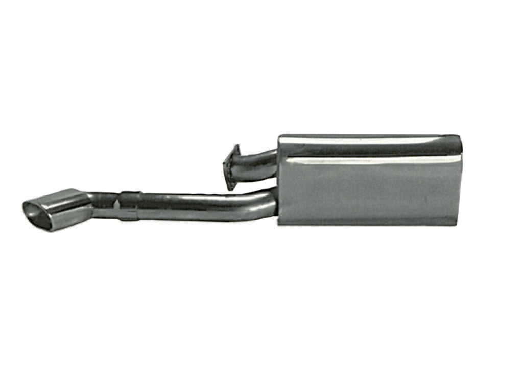 B&B Exhaust Muffler Oval Cut Edge Tip