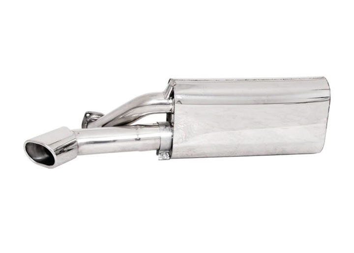 B&B mufflers ñ single inlet with single 4.5î oval tip