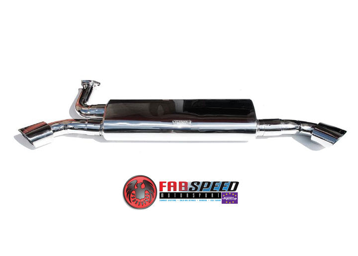 FabSpeed Maxflo Cat Back exhaust system, dual outlet