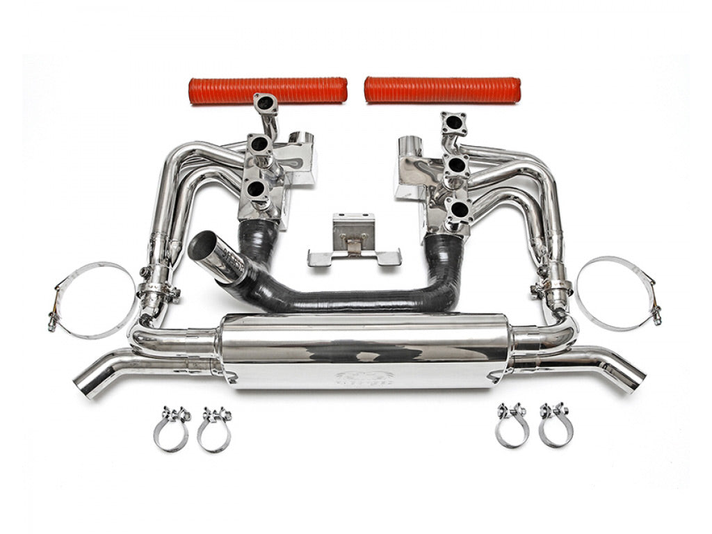 Fabspeed RSR Header Muffler Kit with Heat|without Sport Cats and Tips