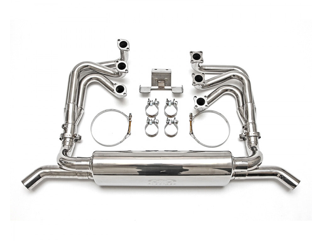 Fabspeed RSR Header Muffler Kit Without Heat with Sport Cats without Tips