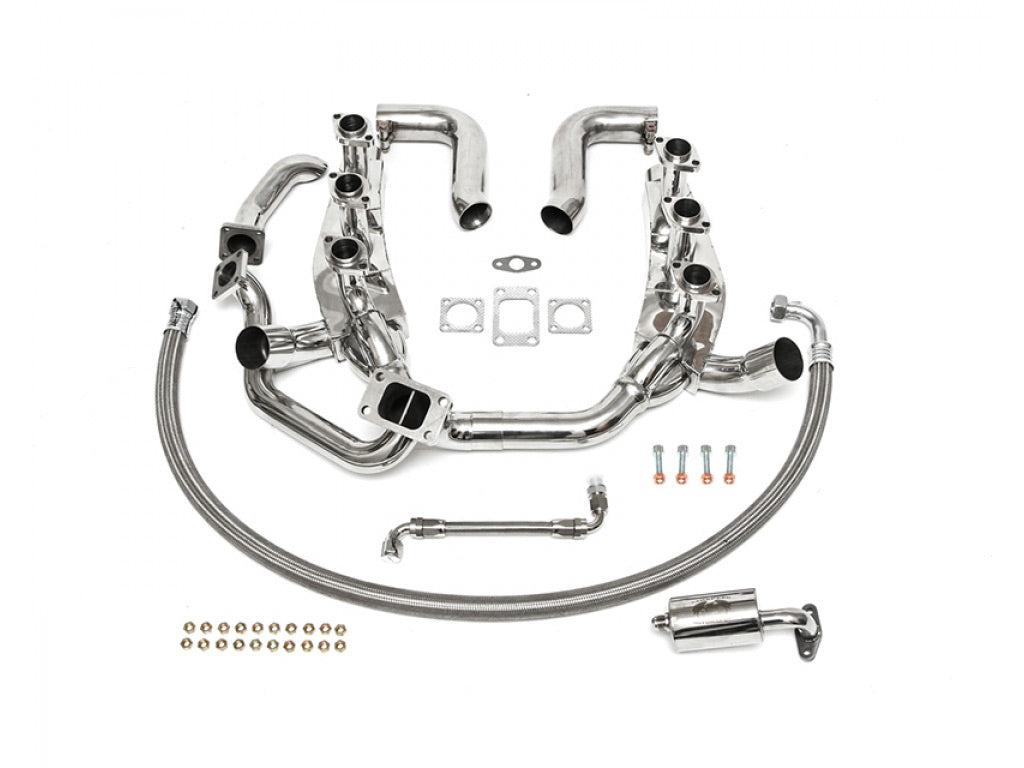 Fabspeed Headers with Heat|Slantnose Includes oil lines