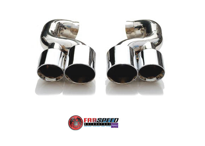 Fabspeed Cayenne V6 Deluxe Quad Style Tips