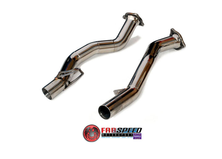 Fabspeed Cayenne Turbo/Turbo S Secondary Cat bypass Pipes