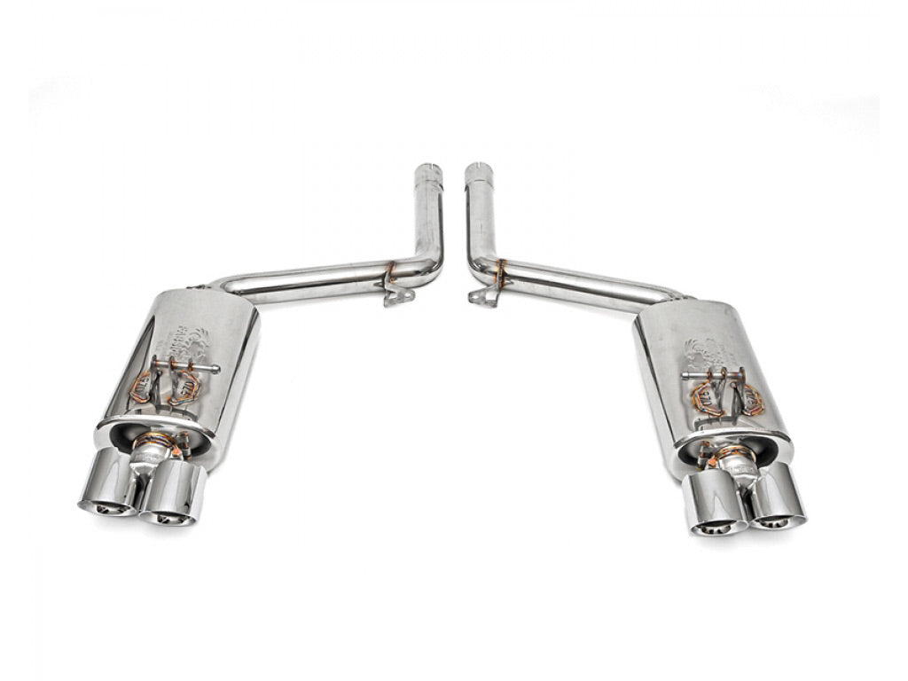 Fabspeed Maxflo Performance Exhaust System with Tips|Black Chrome