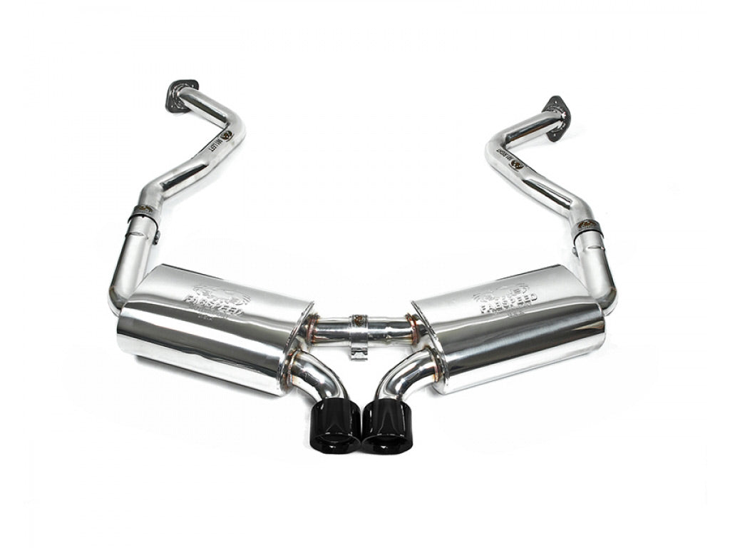 Fabspeed Maxflo Performance Exhaust System with Tips|Black Chrome