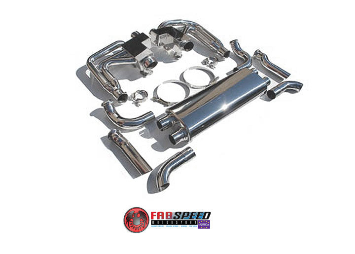 Fabspeed Maxflo RSR Header/Muffler Kit, With Heat with out sport cats