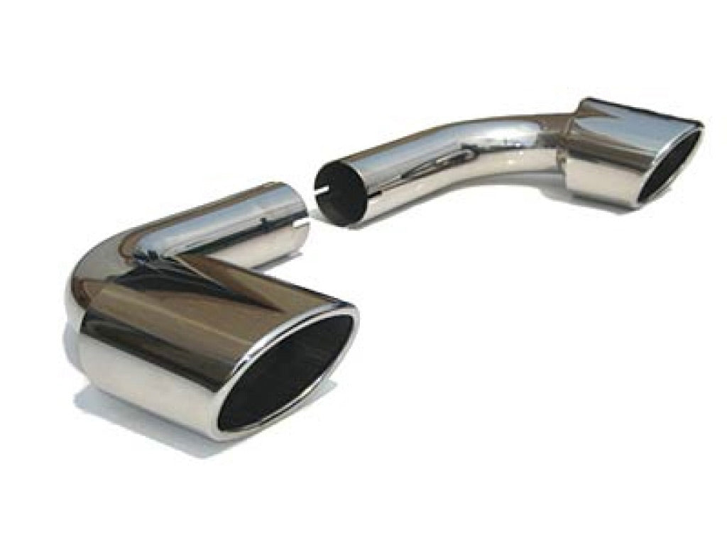 Fabspeed Muffler Bypass Pipes with Deluxe Oval Style Tips