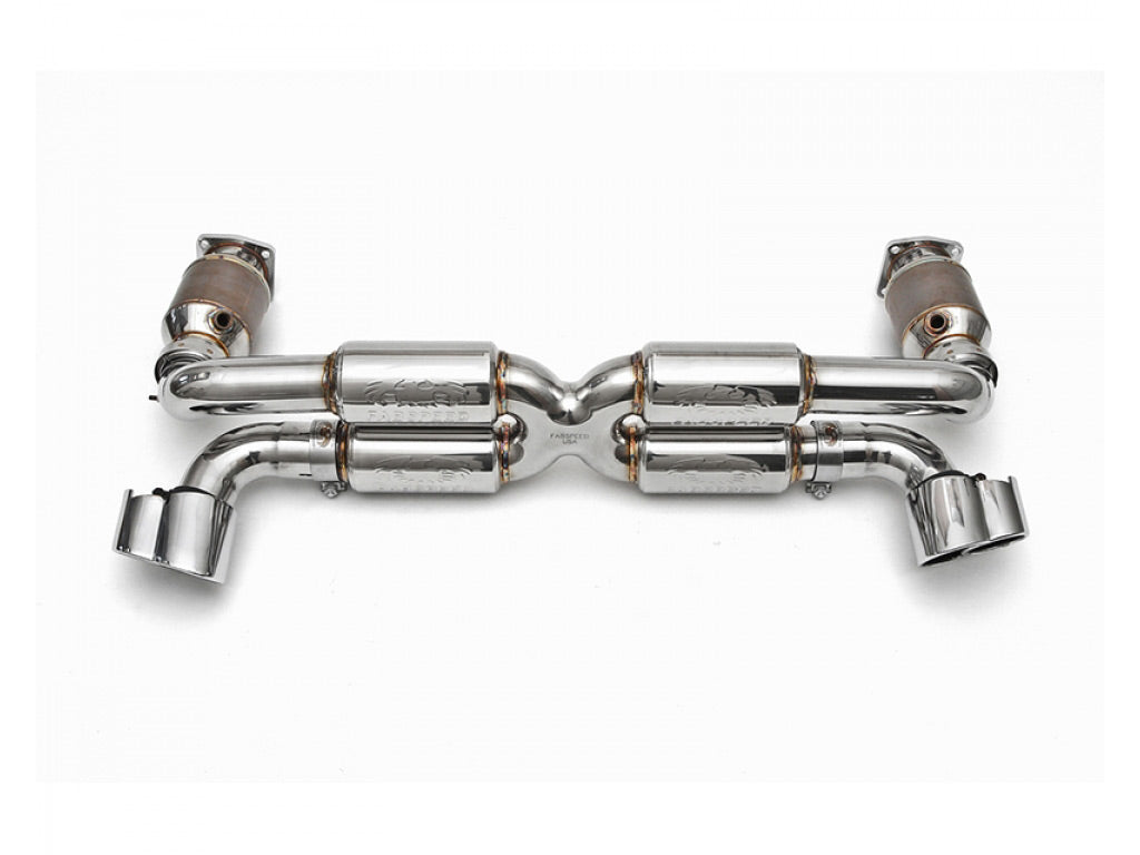 Fabspeed 70mm Supersport Race X-Pipe Exhaust System with Tips|X-50