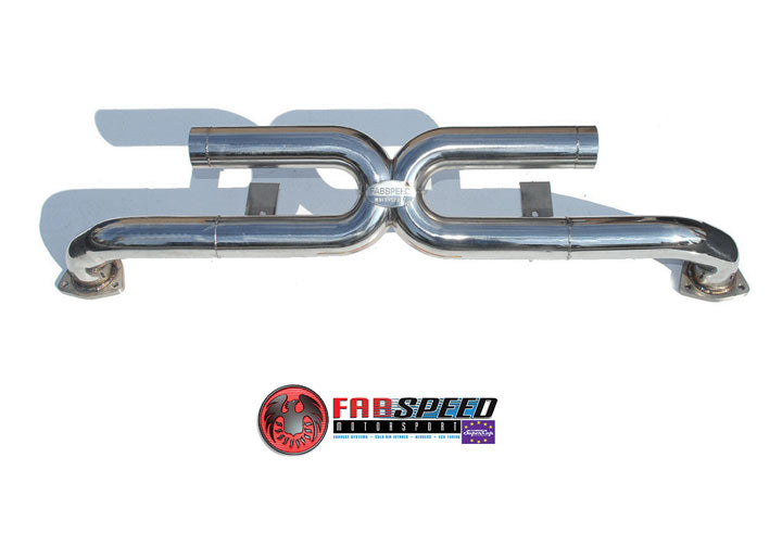 Fabspeed 997.2 Carrera Center Muffler Bypass X-Pipe