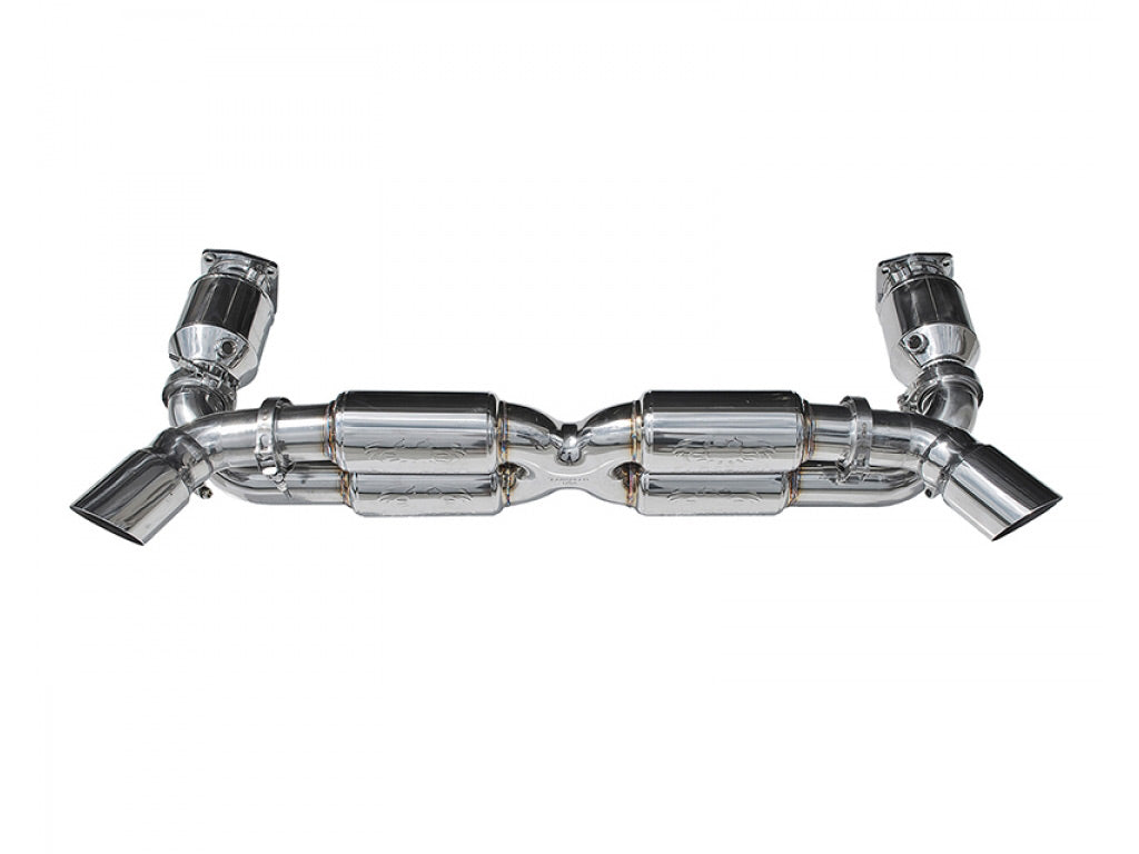 Fabspeed 70mm Supersport X-Pipe Exhaust System with Sport Cats|Tips|GT2 Style
