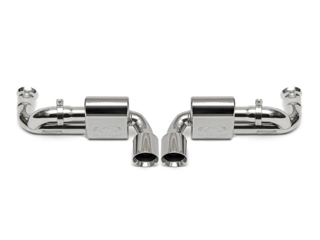 Fabspeed Race Exhaust System with Polished Chrome Tips