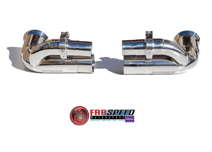 Fabspeed GT3/GT3 RS Side Muffler Bypass Pipes