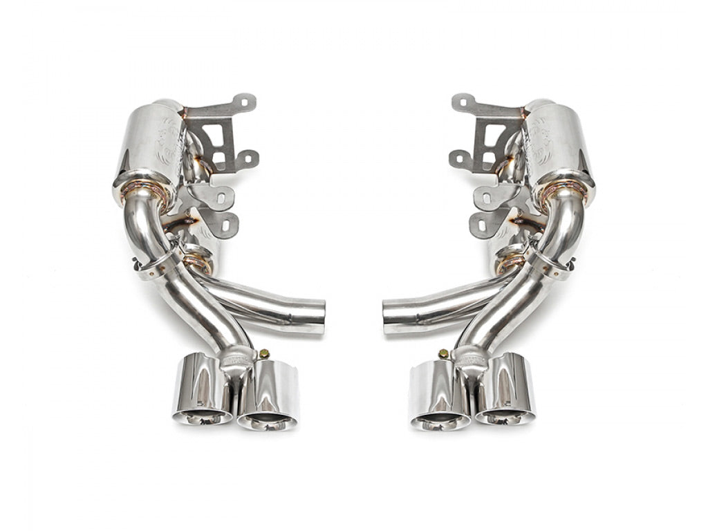 Fabspeed Supercup Exhaust System with Tips|Polished Black
