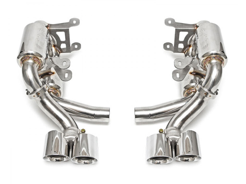 Fabspeed Supercup Exhaust System with Polished Chrome X-50 Style Tips