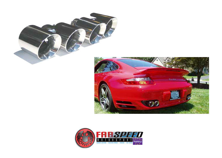 Fabspeed 997T Deluxe Quad-Style Tips