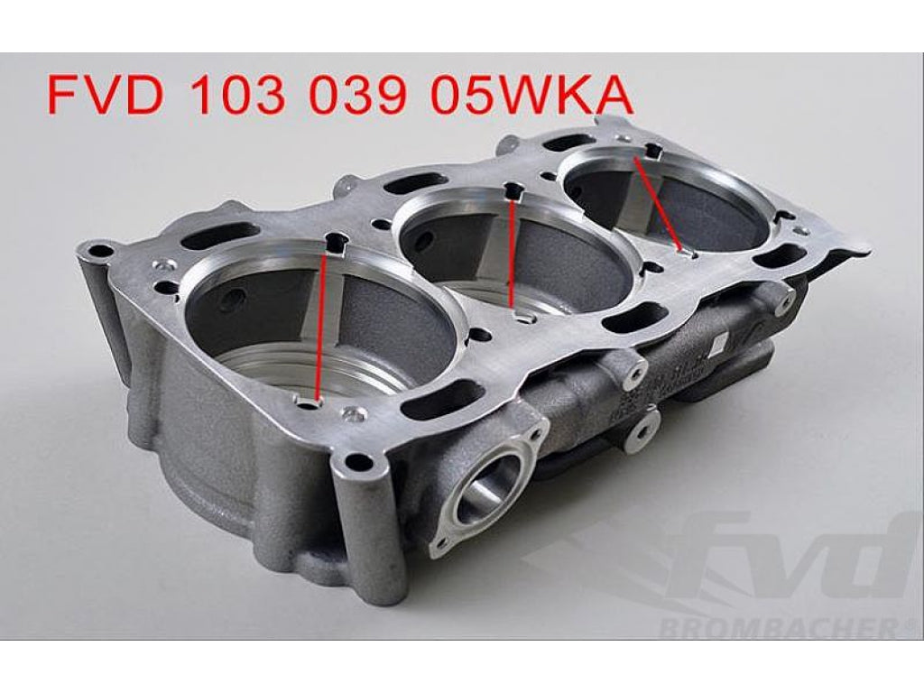 Water Channel Machining 997 GT3/Turbo 3,9L/4,0L/4,2L ( 106mm Bore) original water tank