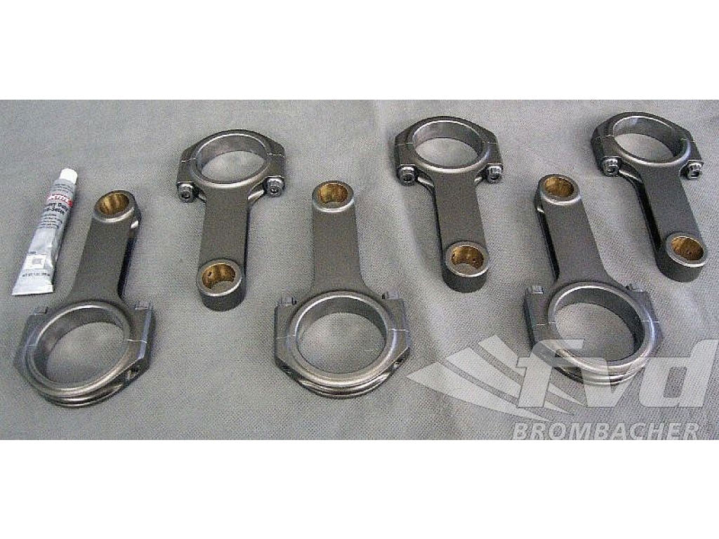 Connection rod set Carrillo 996 GT3 (6 pc.) with CARR 9mm screws