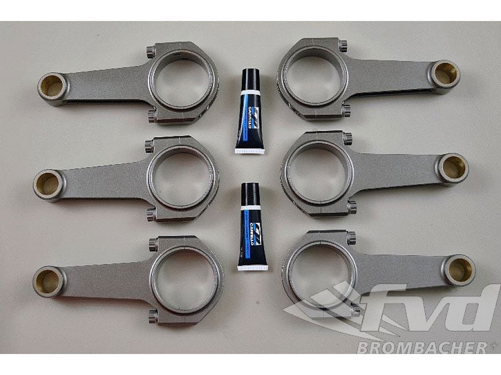 Connection rod set 997 GT3 22mm wrist-pin (6 pc.)
