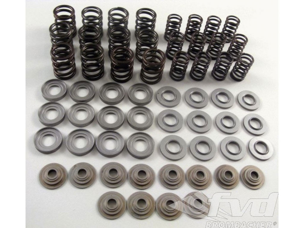 valve spring set with titan-retainers 993 Street max. 95kg