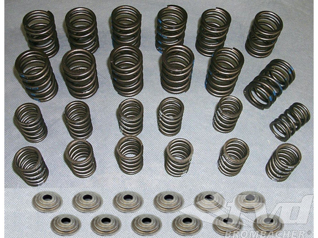 valve spring set with titan-retainers 993 Race max. 120kg
