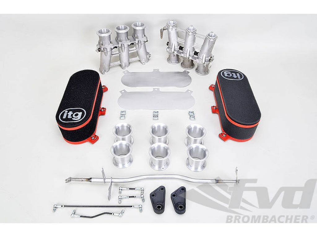 High Butterfly MFI Throttle Bodies System - RSR Replica - 50 mm Butterfly / 43 mm Intake Port