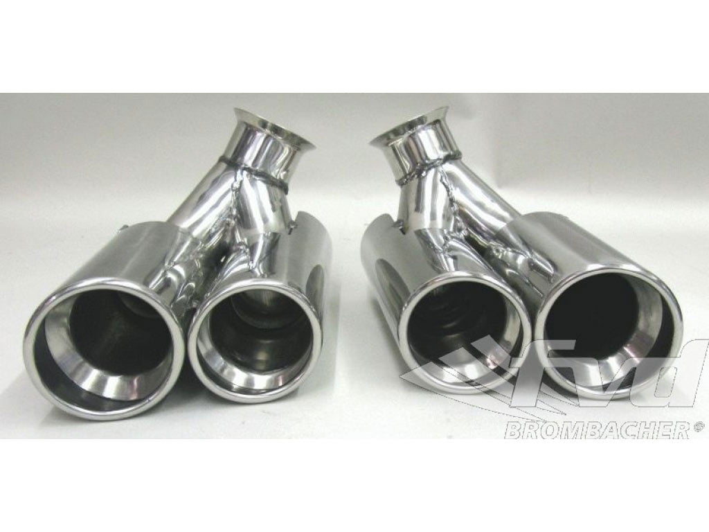 996 Dual round 91/83mm Tail Pipes (3.6L)