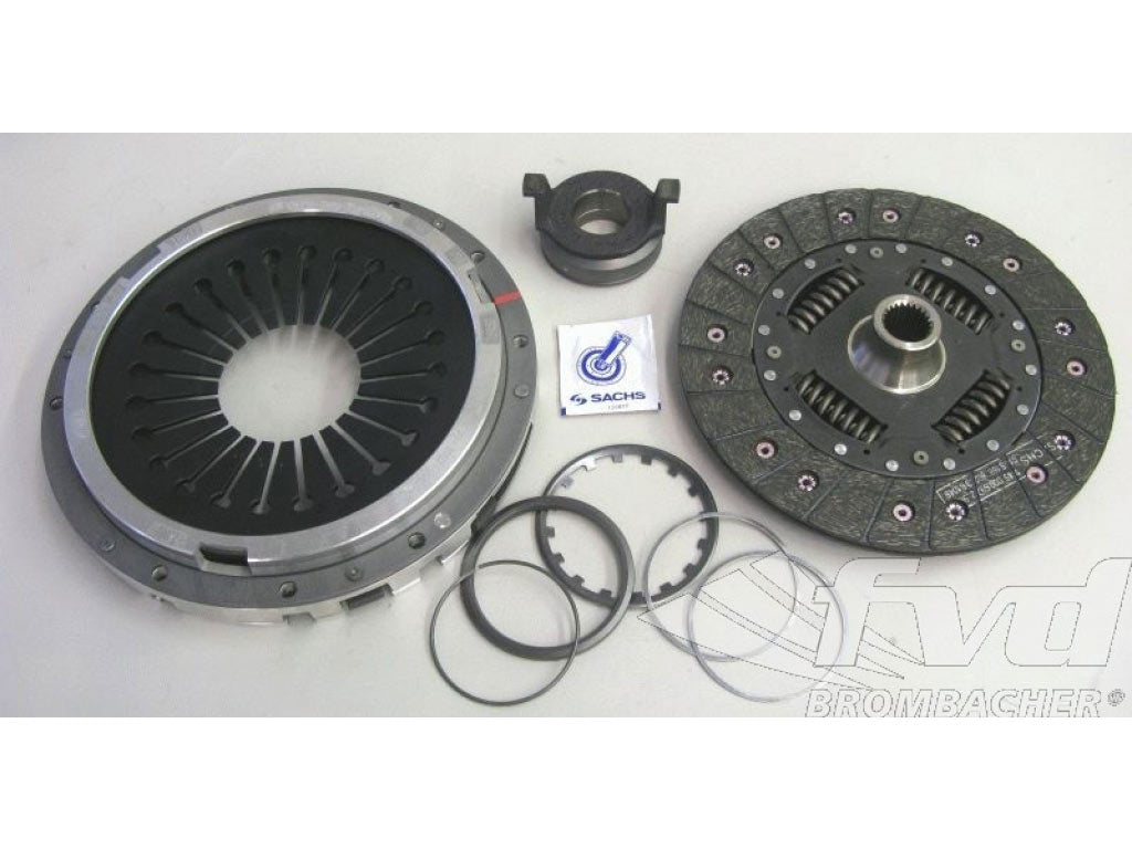 965TT/993TT/993GT2/996TT/996GT2 Sport Clutch Kit, 790Nm for lightweight Flywheel
