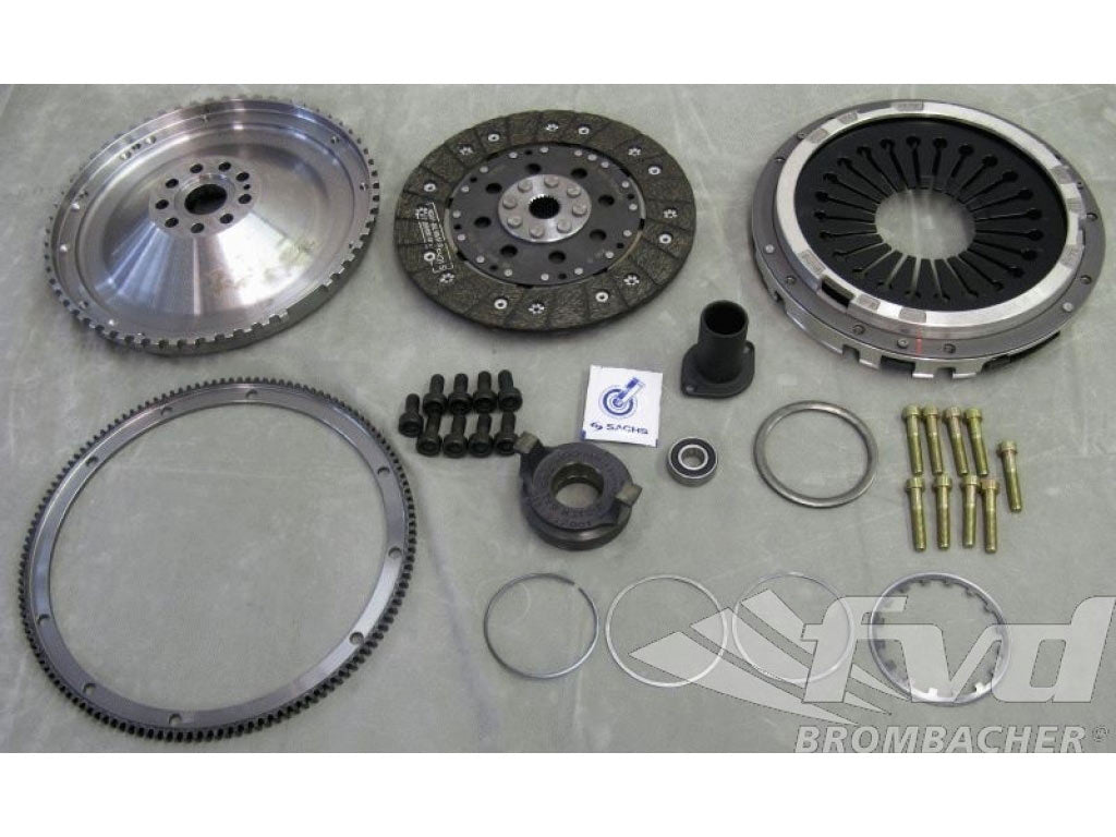 993TT/993GT2/996TT/996GT2/997TT Sport Clutch Kit (950NM) rigid disc organic