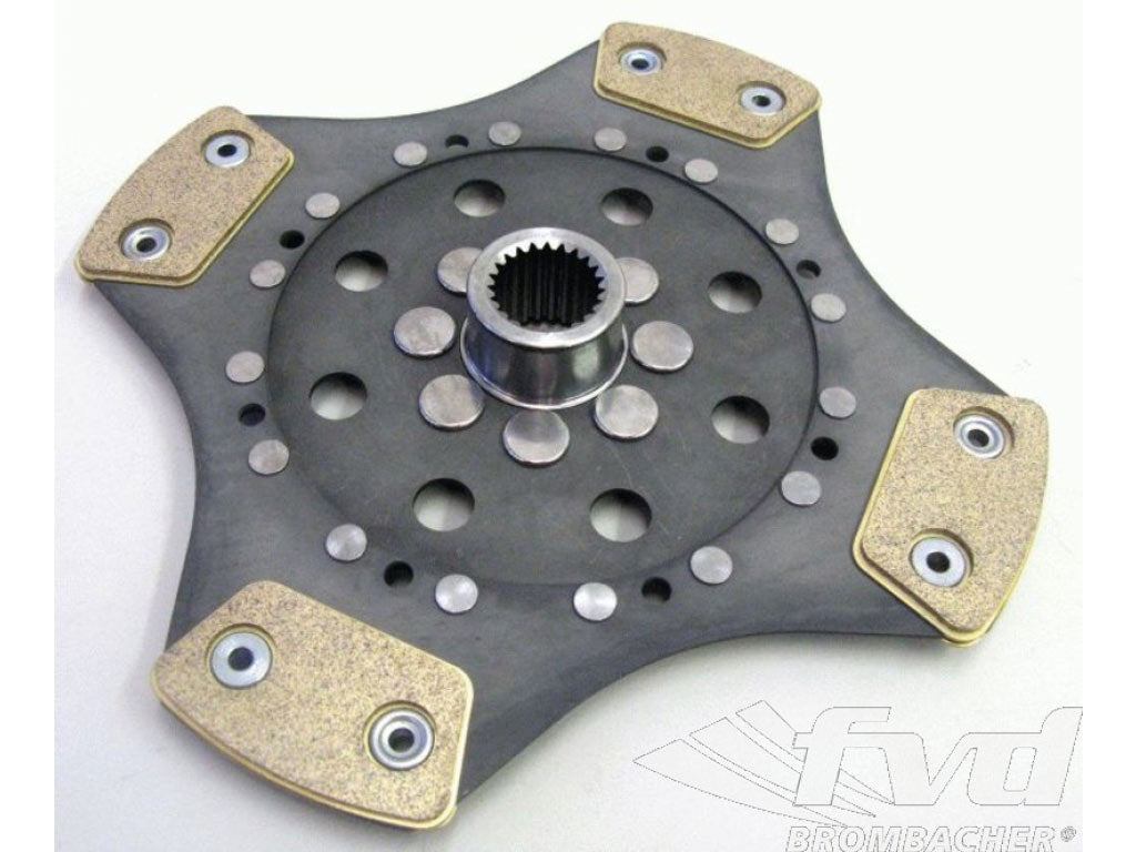 Rigid sintered clutch plate bolted