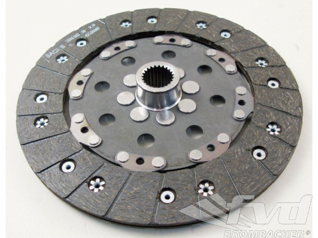 Rigid plate with organic racing surface GT2/GT3 with high copper content clutch disc rated to 785 NM