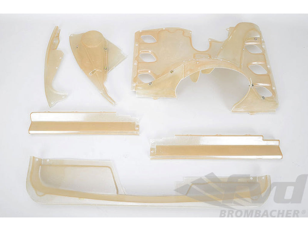 Engine covers 911 RSR (set) GFK with oil cooler