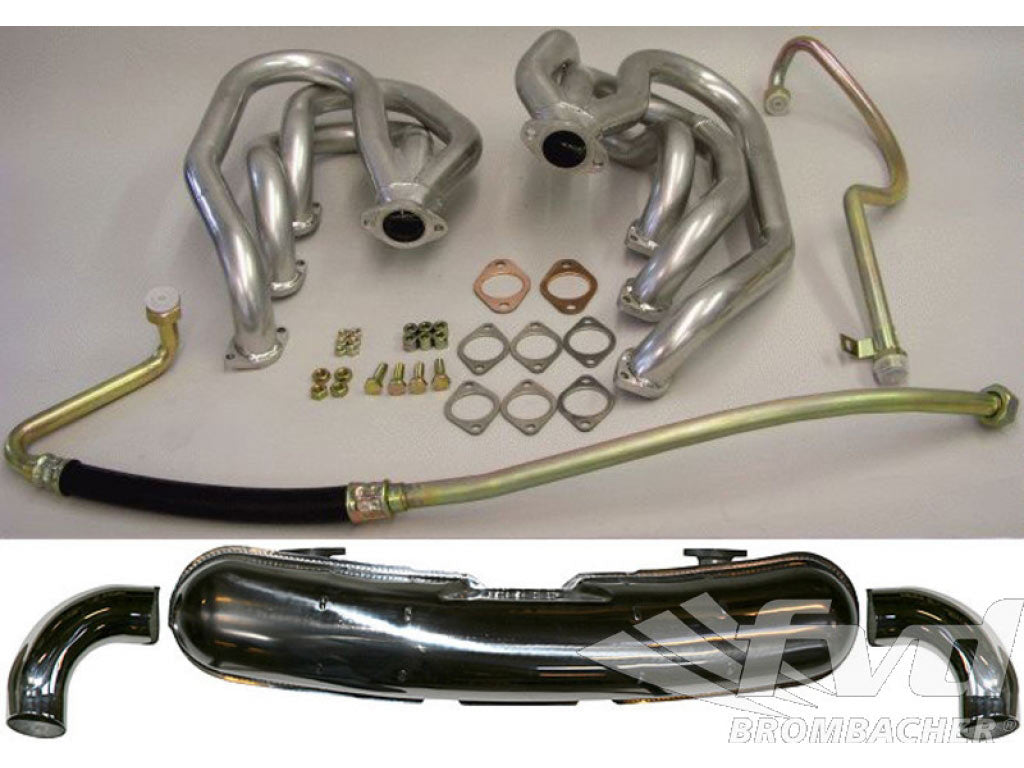 Free-Flow Kit RACE 74-89 3,0-3,5 84 mm Dual Tip (weld on)