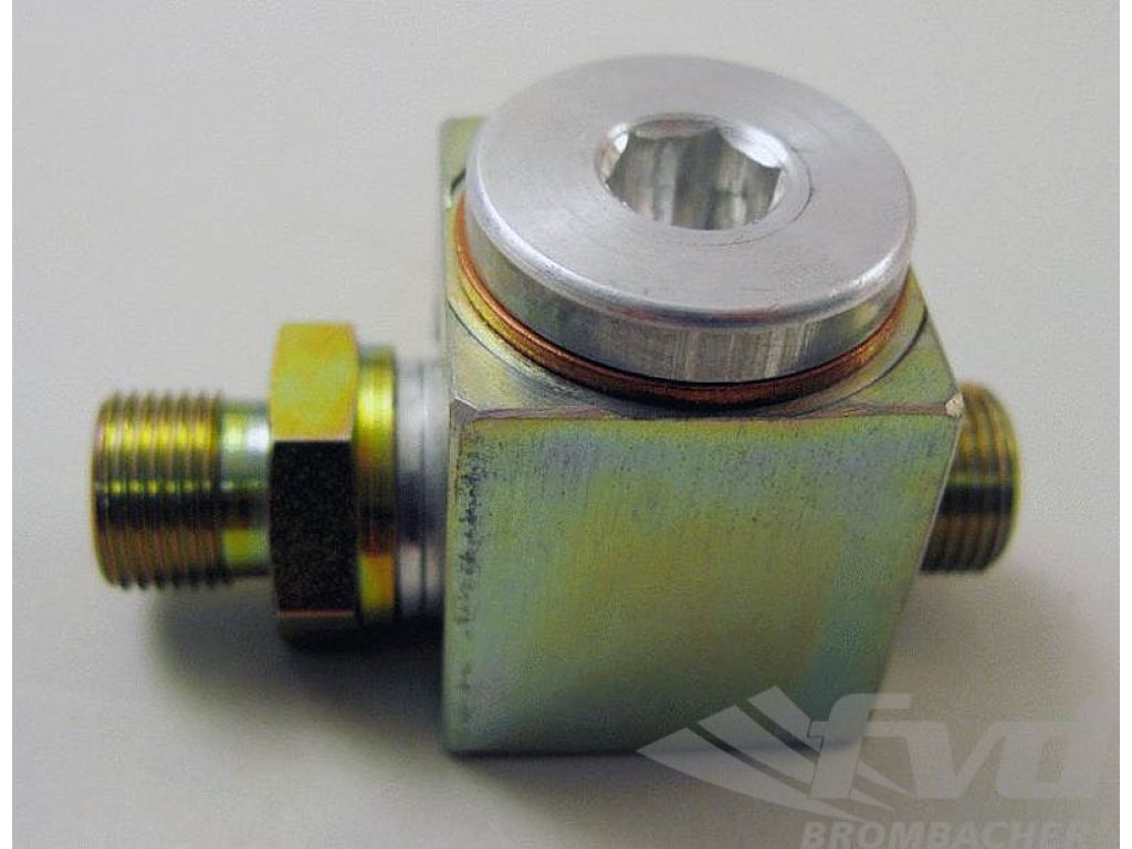 Right Side Cam Tower Oil Line Extension 911