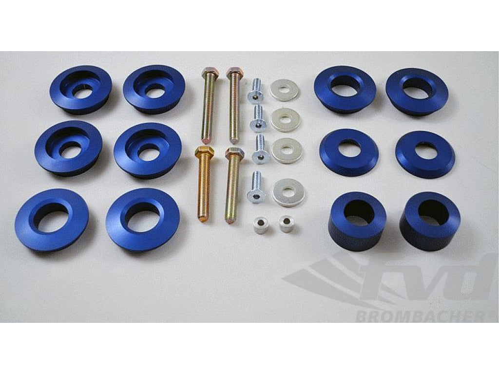 Sub Frame Bushings Set 993 - Solid - Race - Rear